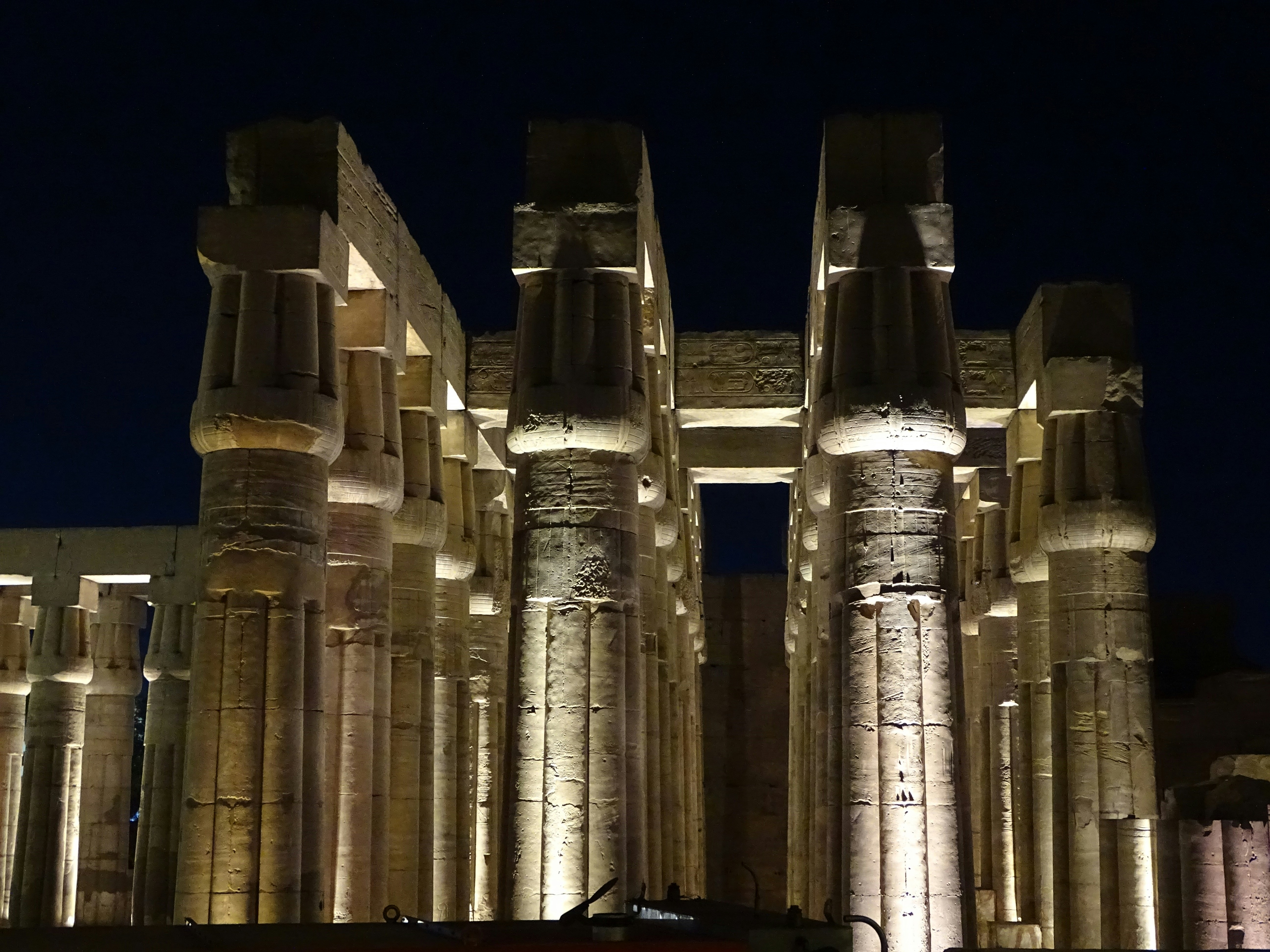 A low angle view of a factory