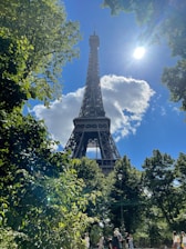 A vibrant photo showcasing a popular nearby tourist attraction under a bright sky.