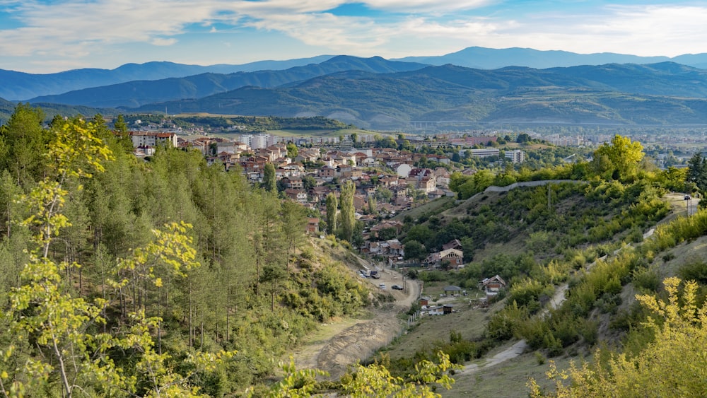 a city in the mountains