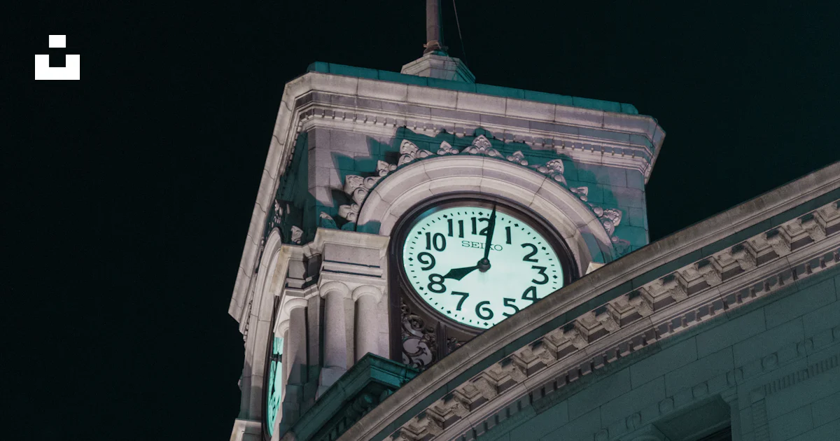 A Clock On A Tower Photo Free Japan Ginza Wako Image On Unsplash A Clock On A Tower Photo Free Japan Ginza Wako Image On Unsplash