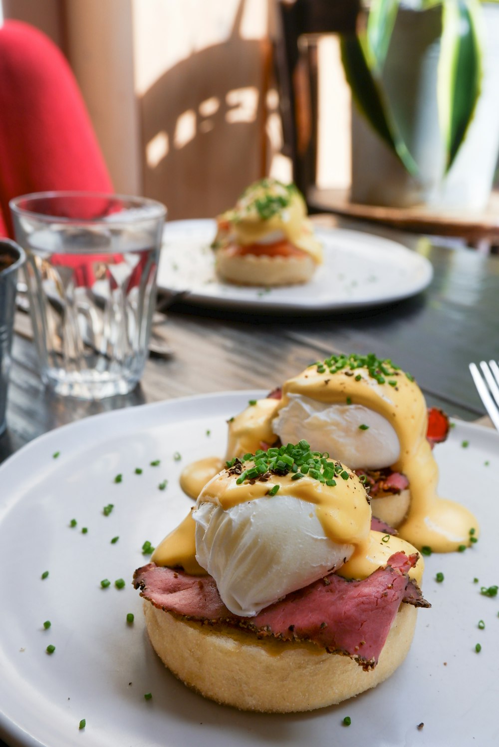 ein Teller mit Essen