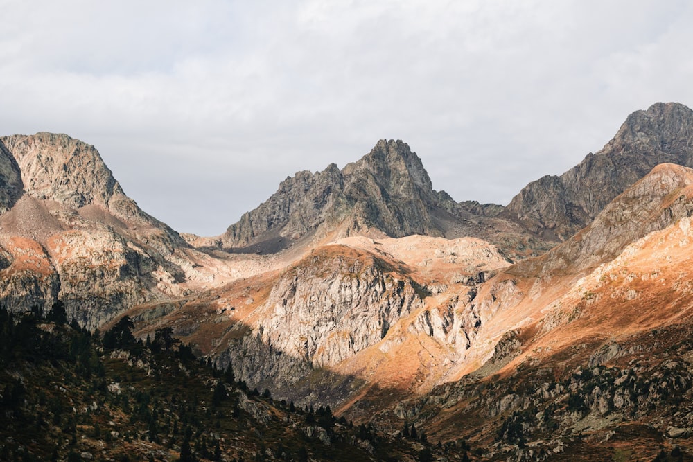 a rocky mountain range