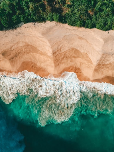 a large rock formation