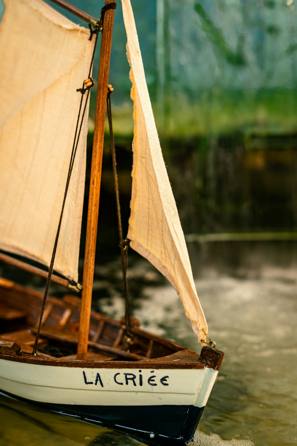 a boat in the water