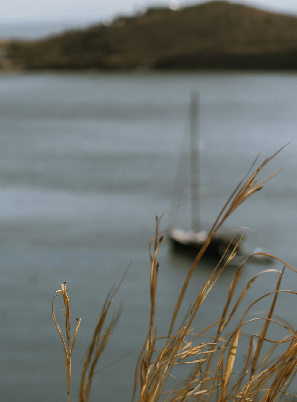 a small boat in the water