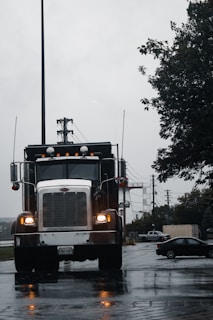 a truck on the street