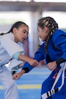a woman and a man in uniform