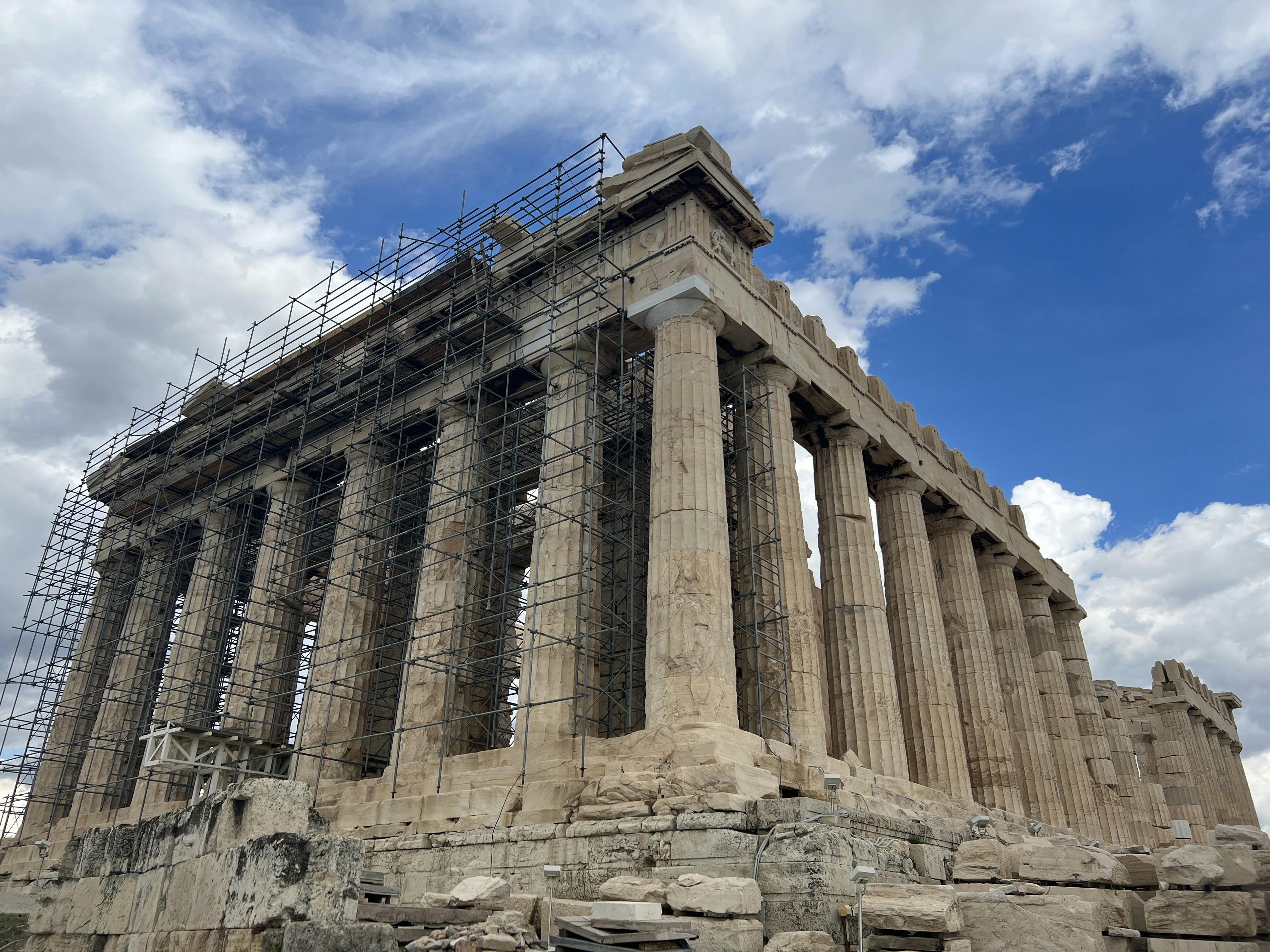 a building with a bridge