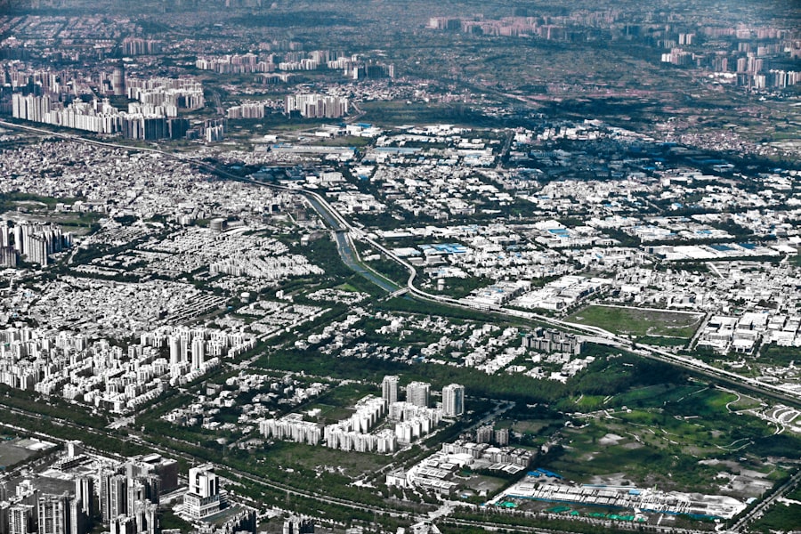 Gurgaon Aerial View