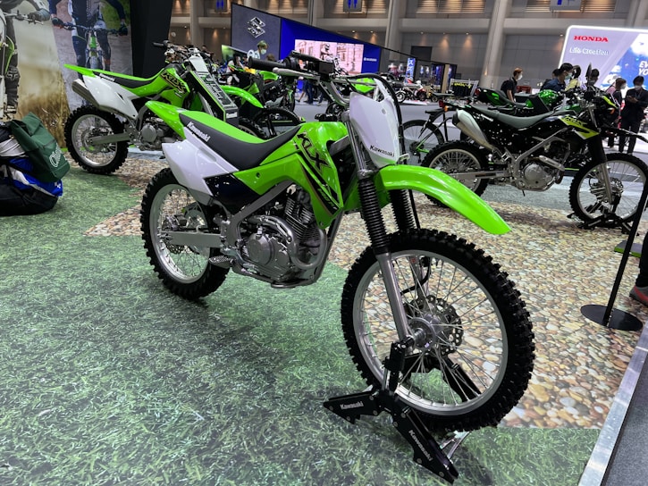 A vibrant display of various bank-seized bikes available at rk bikes.