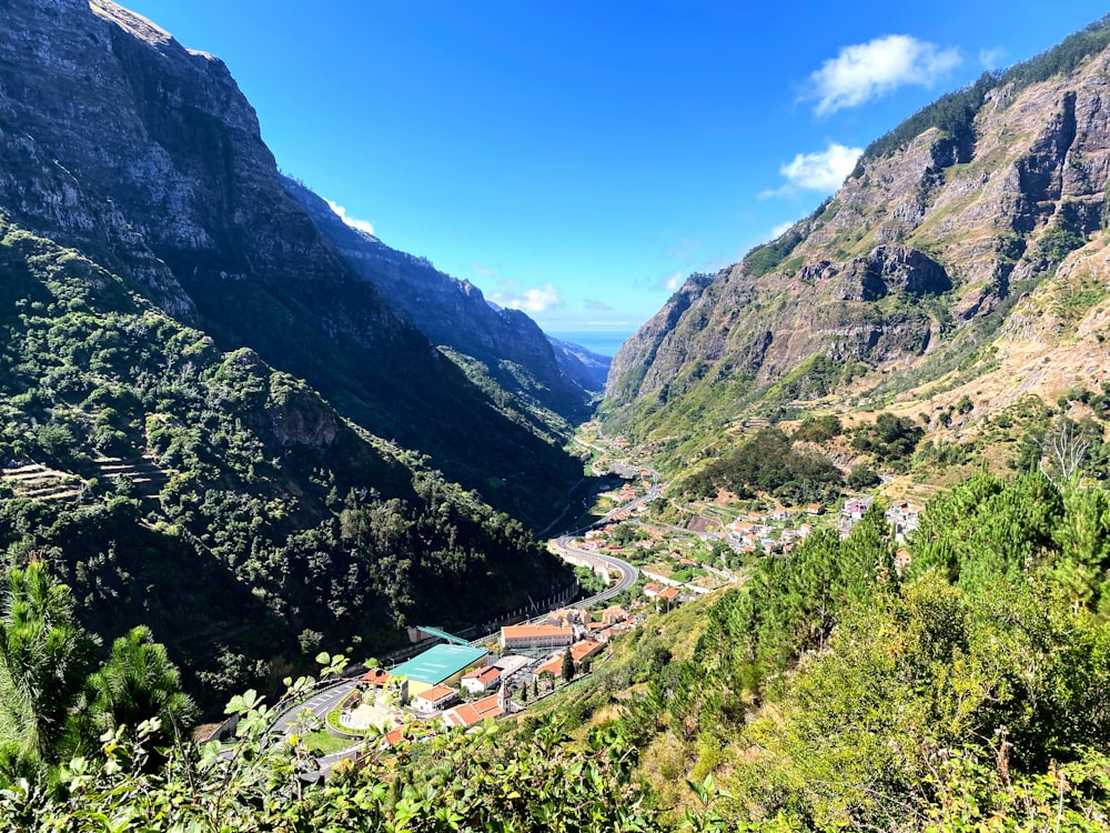 a small village in the mountains