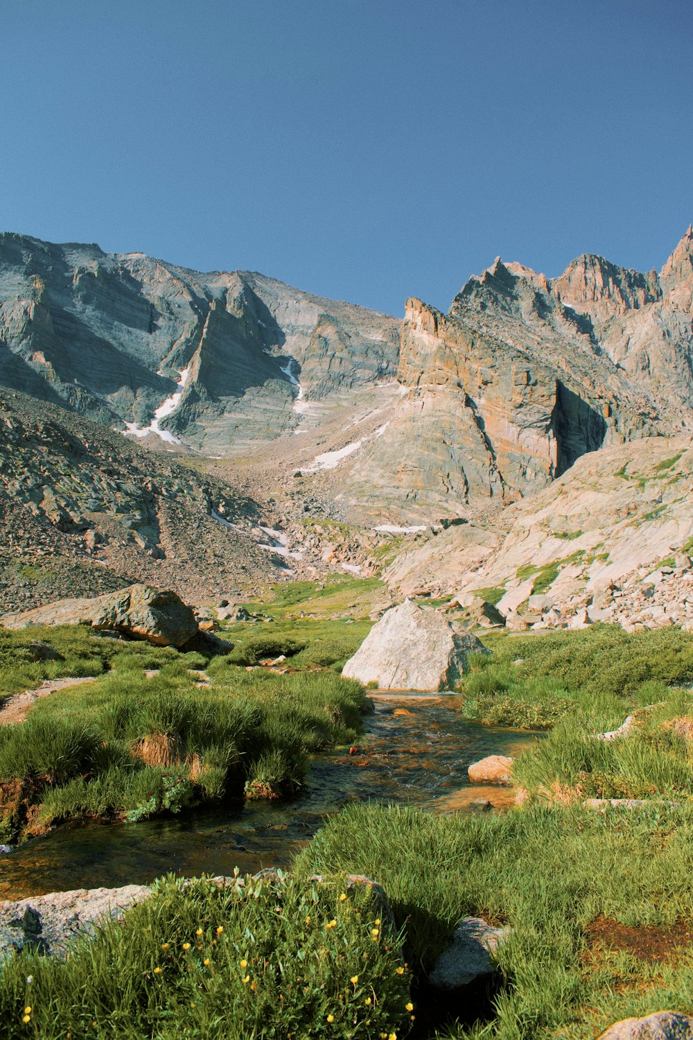 a river running through a valley