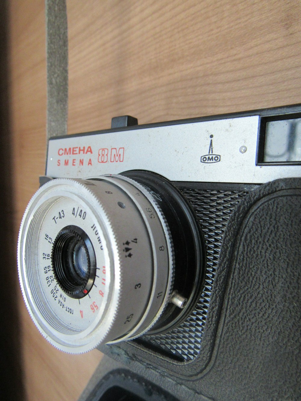 a close up of a camera