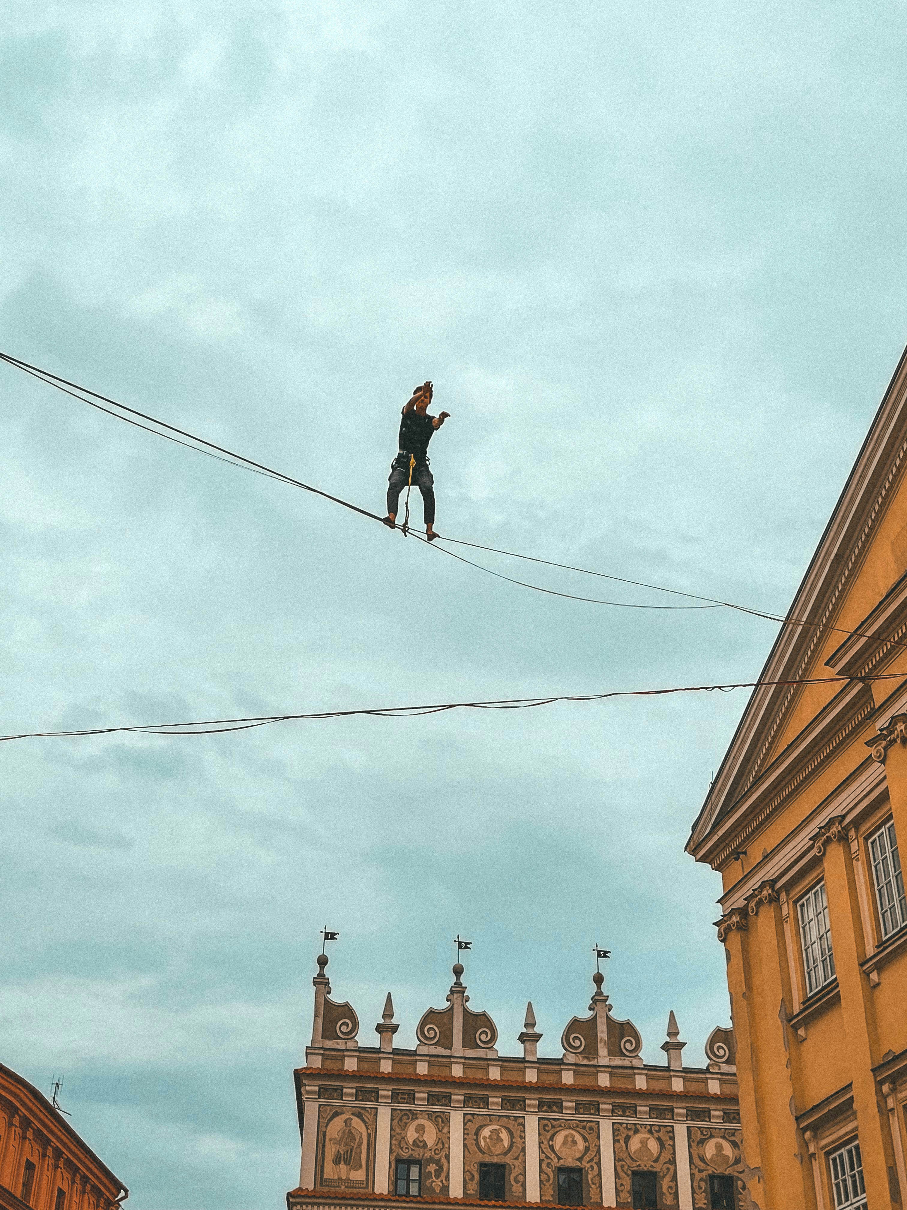 A person on a rope photo – Free Poland Image on Unsplash