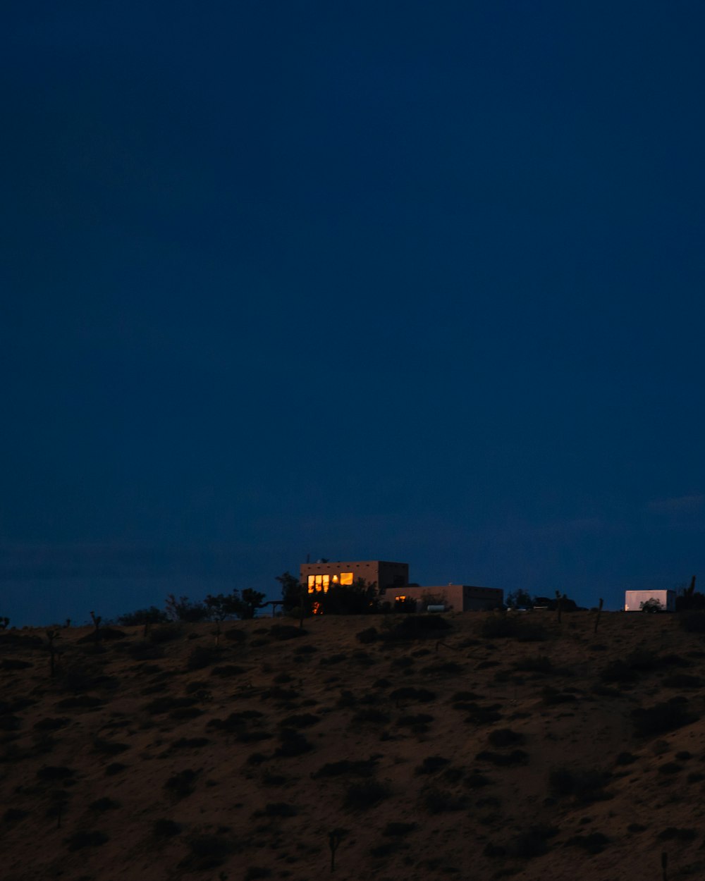 a building on a beach