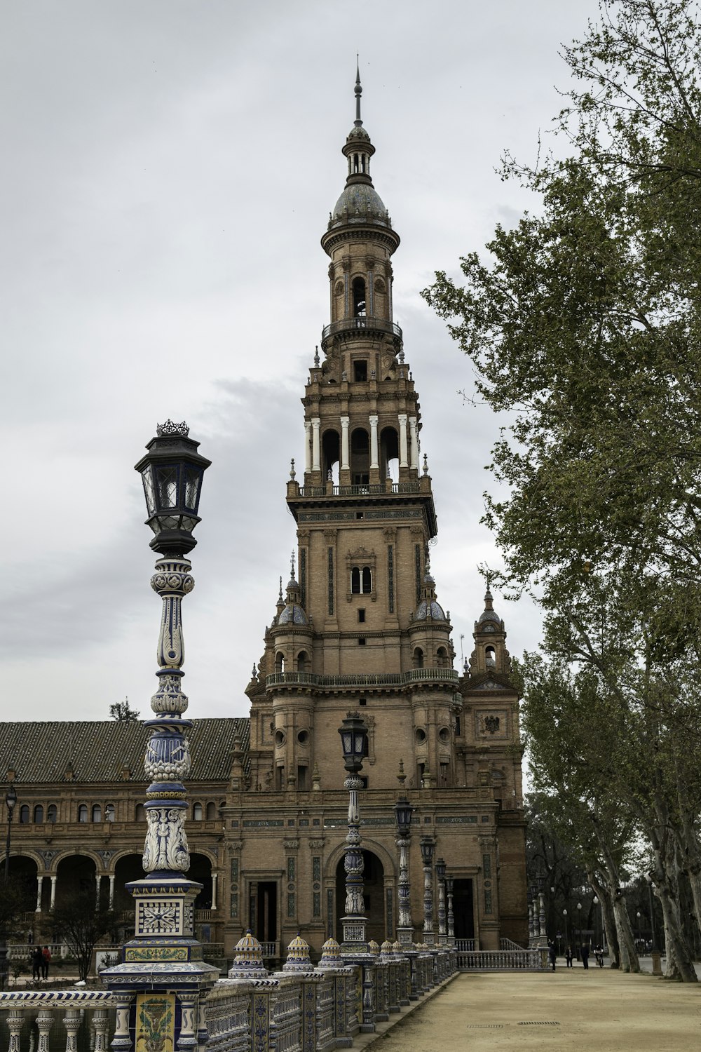 a tall building with a tower