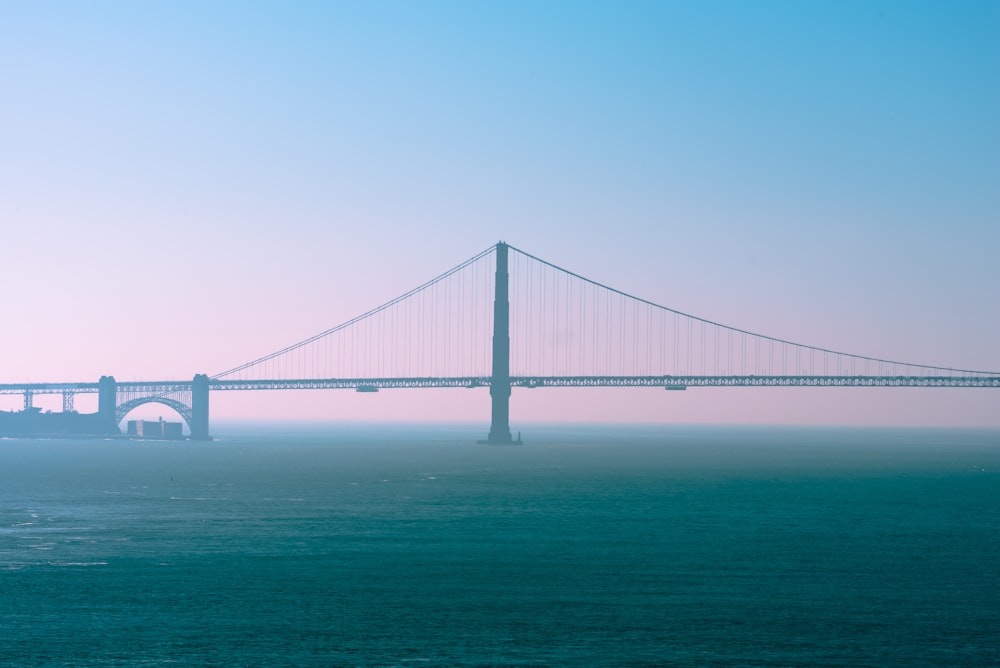 a bridge over the water