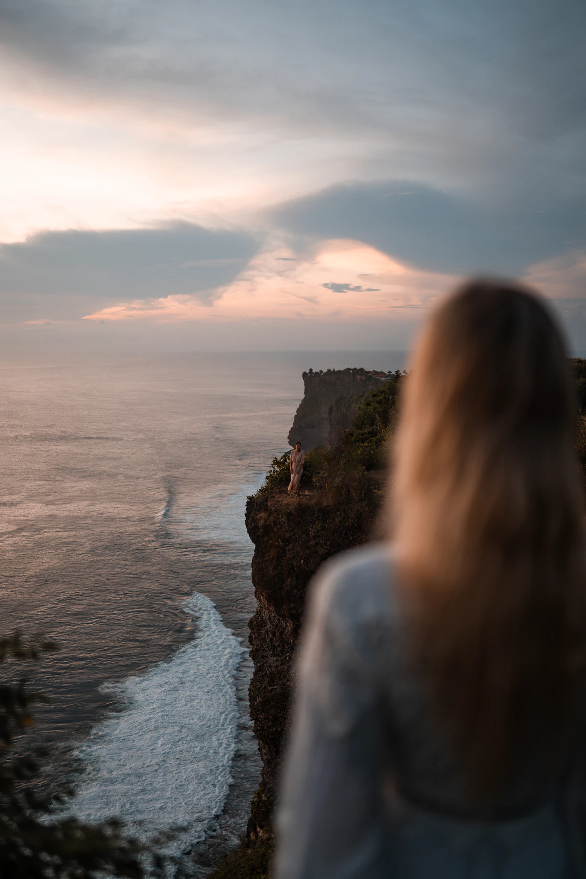 Sunset Ramayana fire dance overlooking the ocean at Pura Luhur Uluwatu