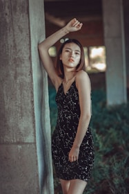 a woman posing for a picture