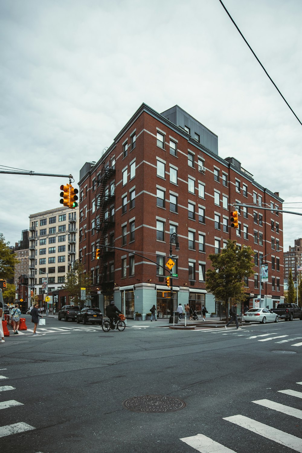 a large brick building