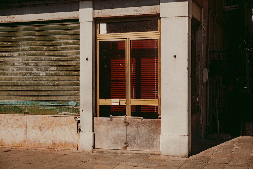 a building with a window