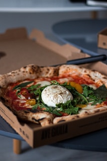 a pizza in a box