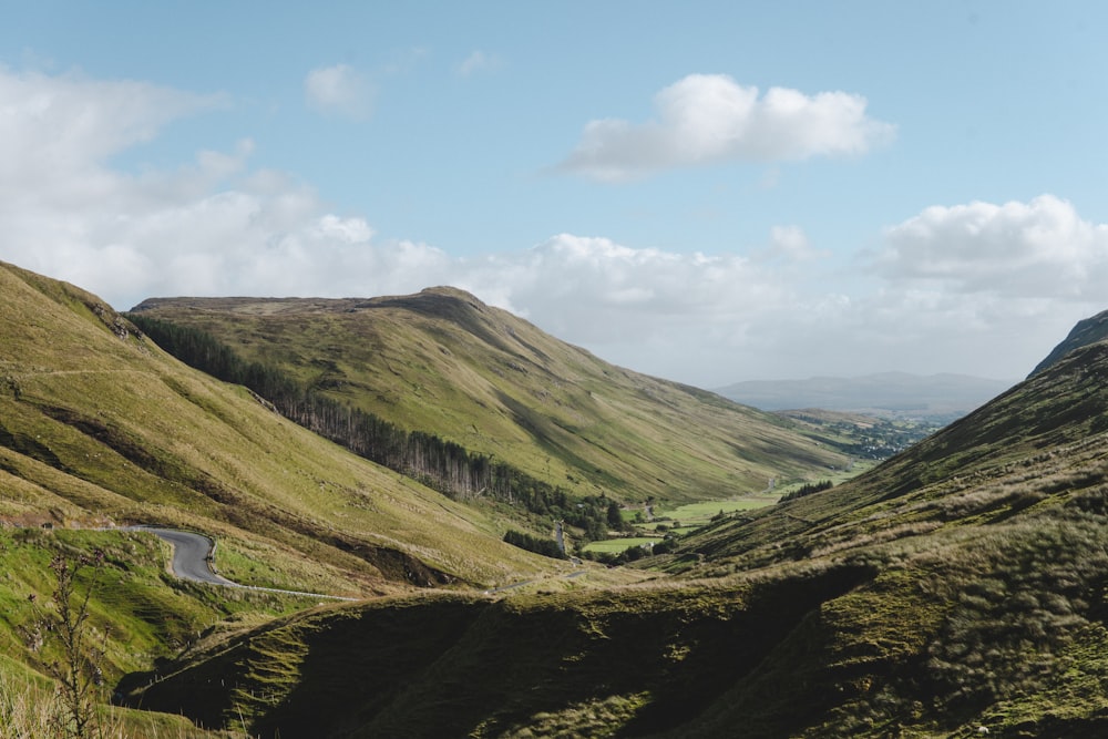 a river running through a valley