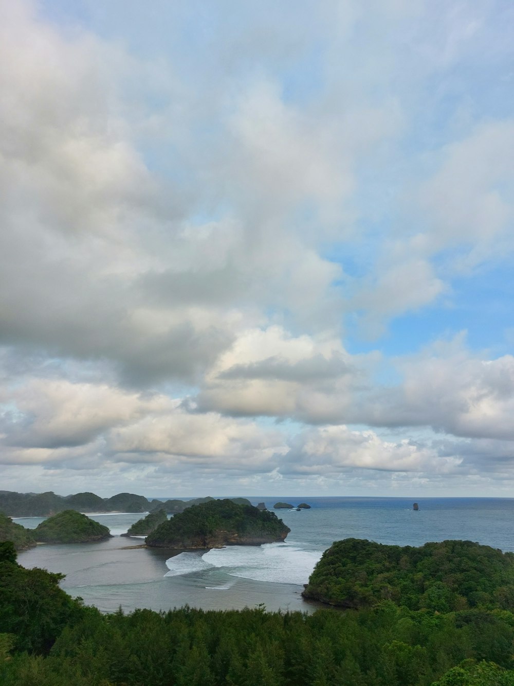 a group of islands in the ocean