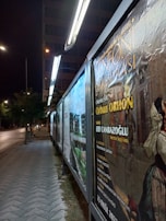Close-up of scientific posters displayed during the symposium’s poster session.