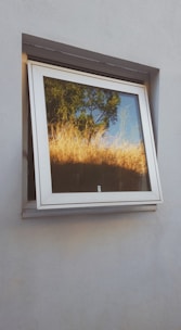 a framed painting on a wall
