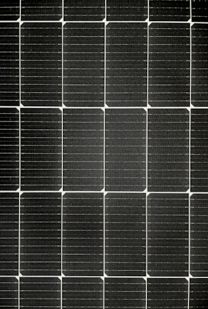 a black and white photo of a black and white grid