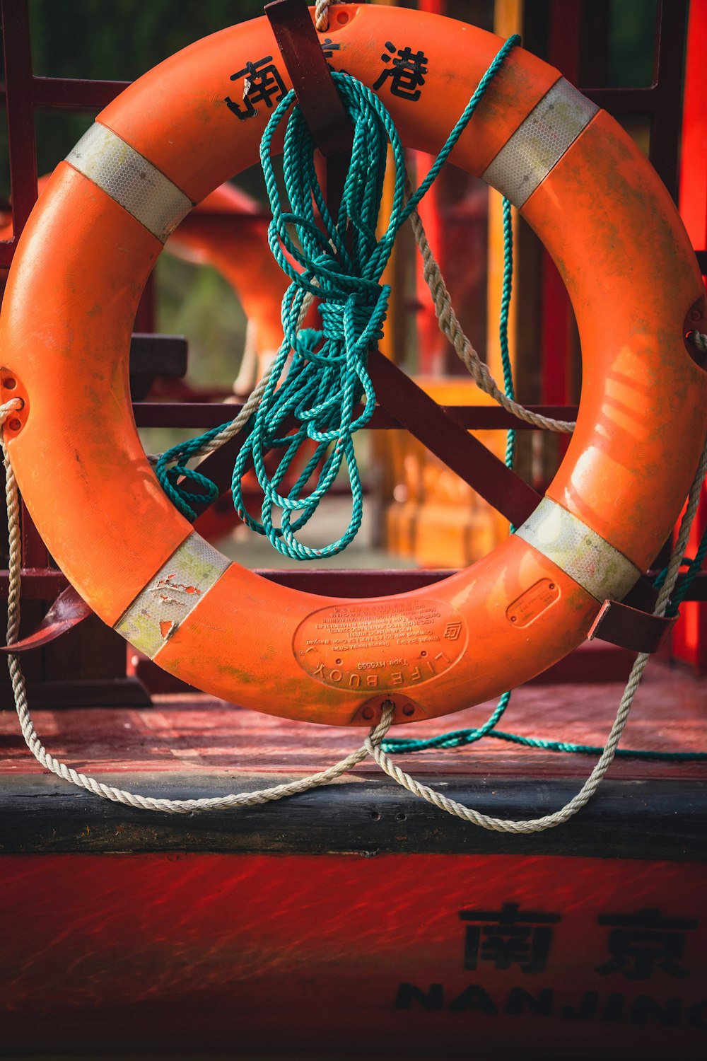 a close-up of a boat