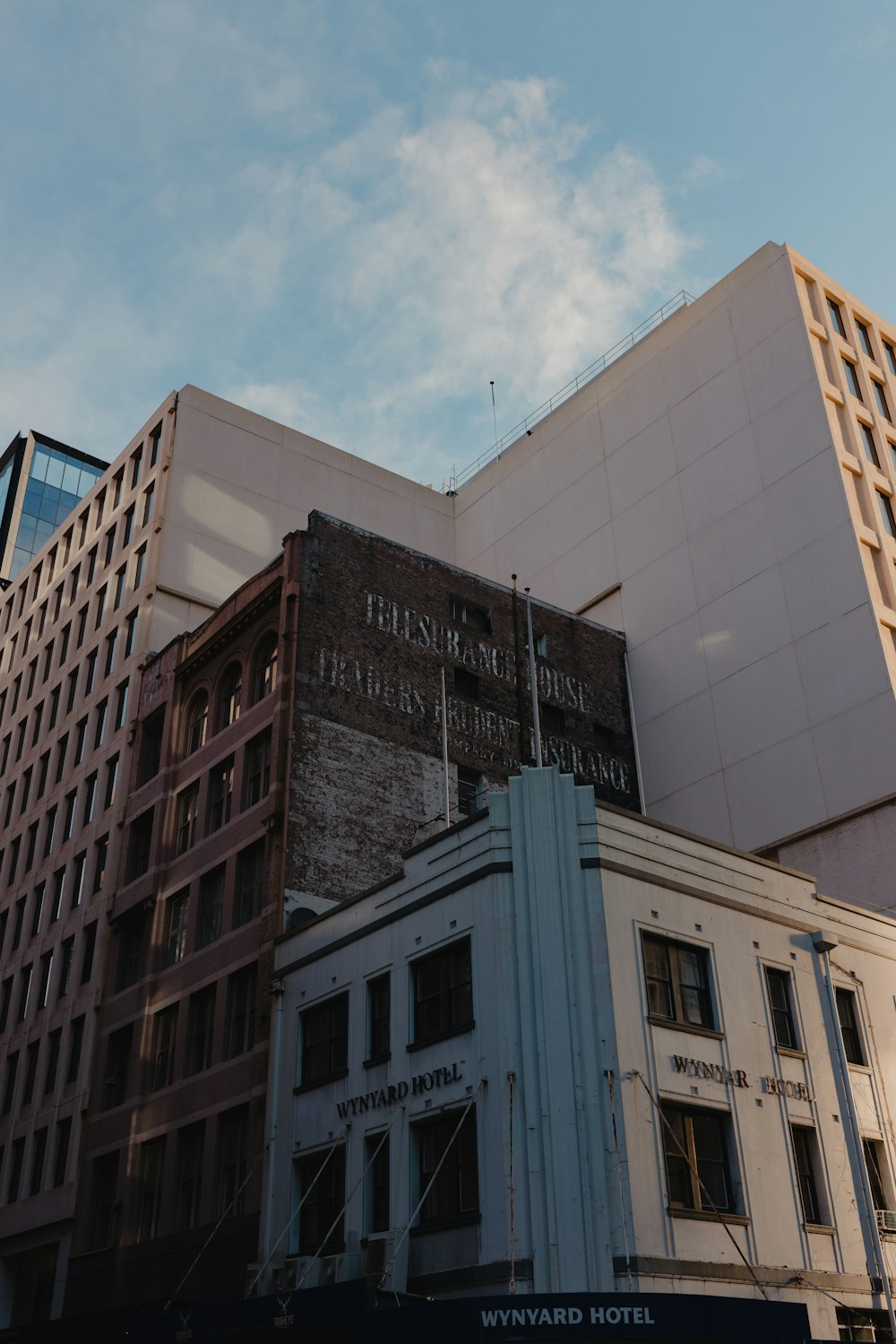 a building with a sign on it