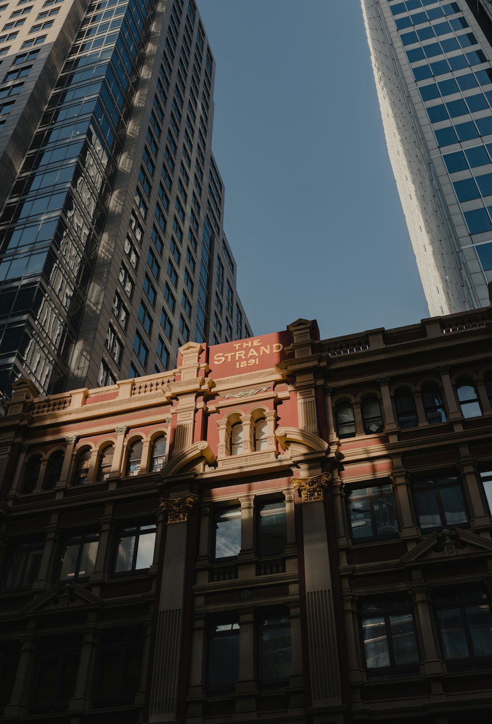 a building with a sign on it