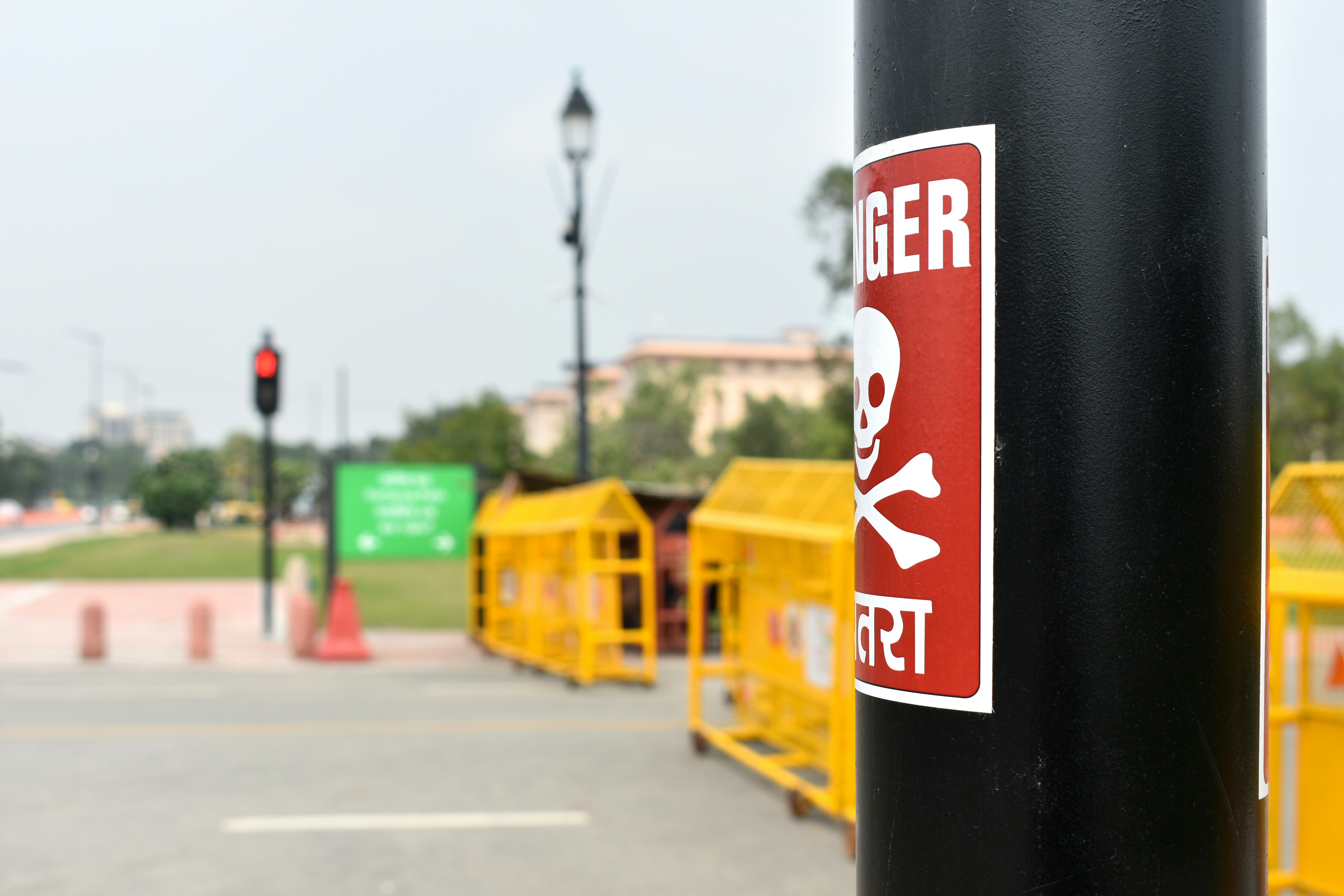 a stop sign on a pole
