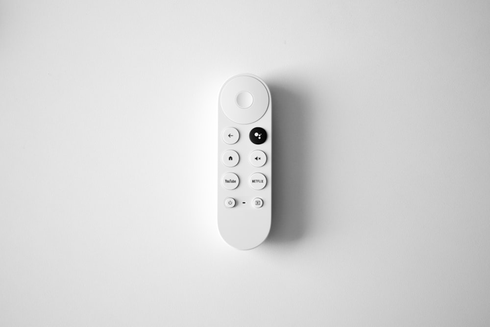 a white remote control