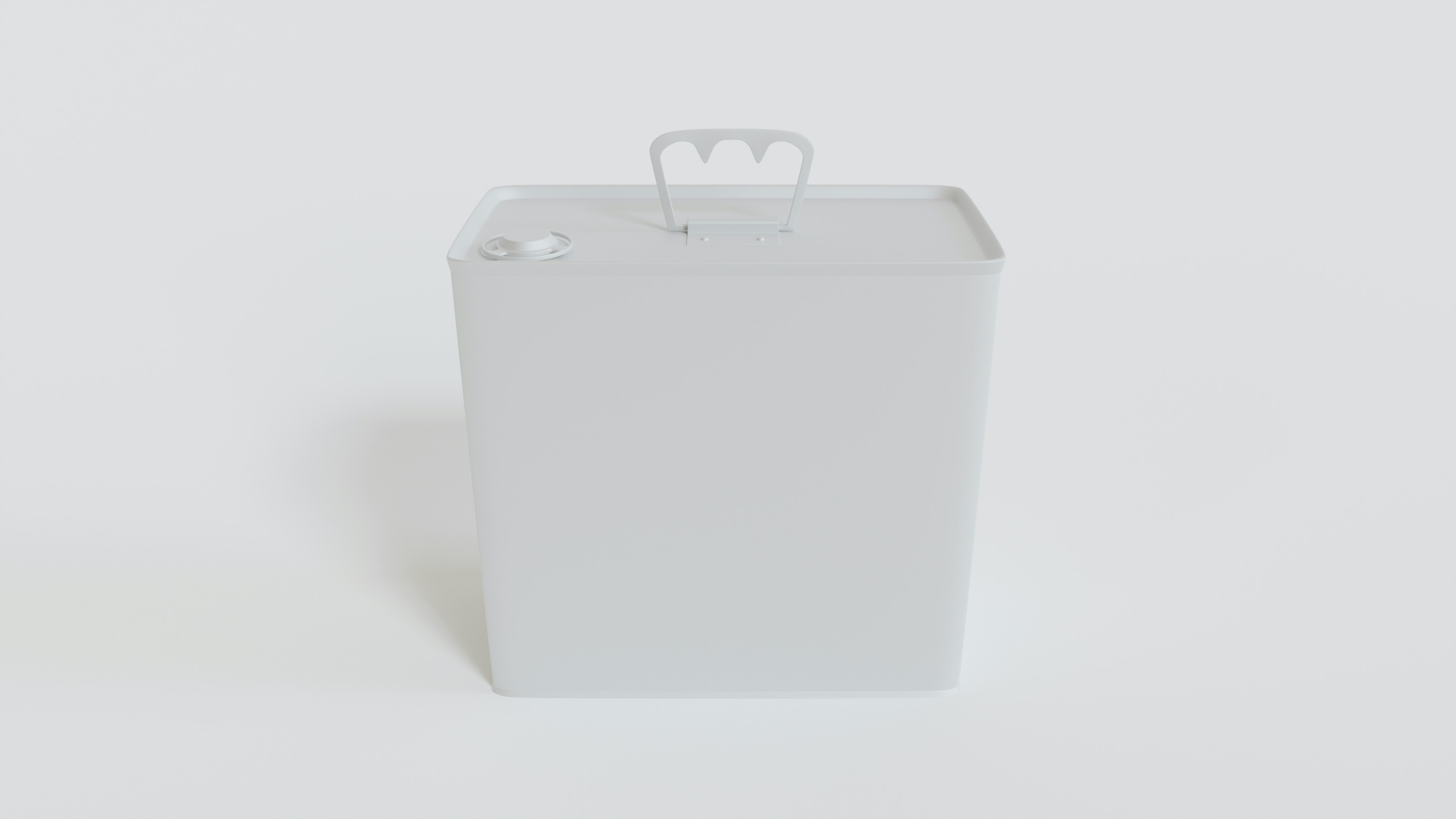 a white square object