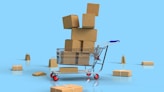 a toy shopping cart