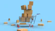 a toy shopping cart