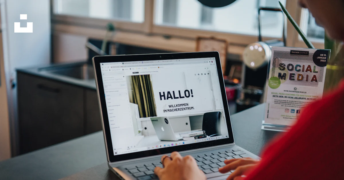Unsplash Main Using Computer A person using a laptop photo – Free Office Image on Unsplash