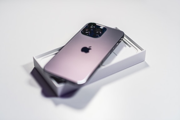 A modern smartphone with a sleek design and premium accessories.