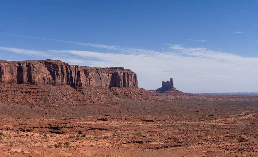 a rocky desert landscape