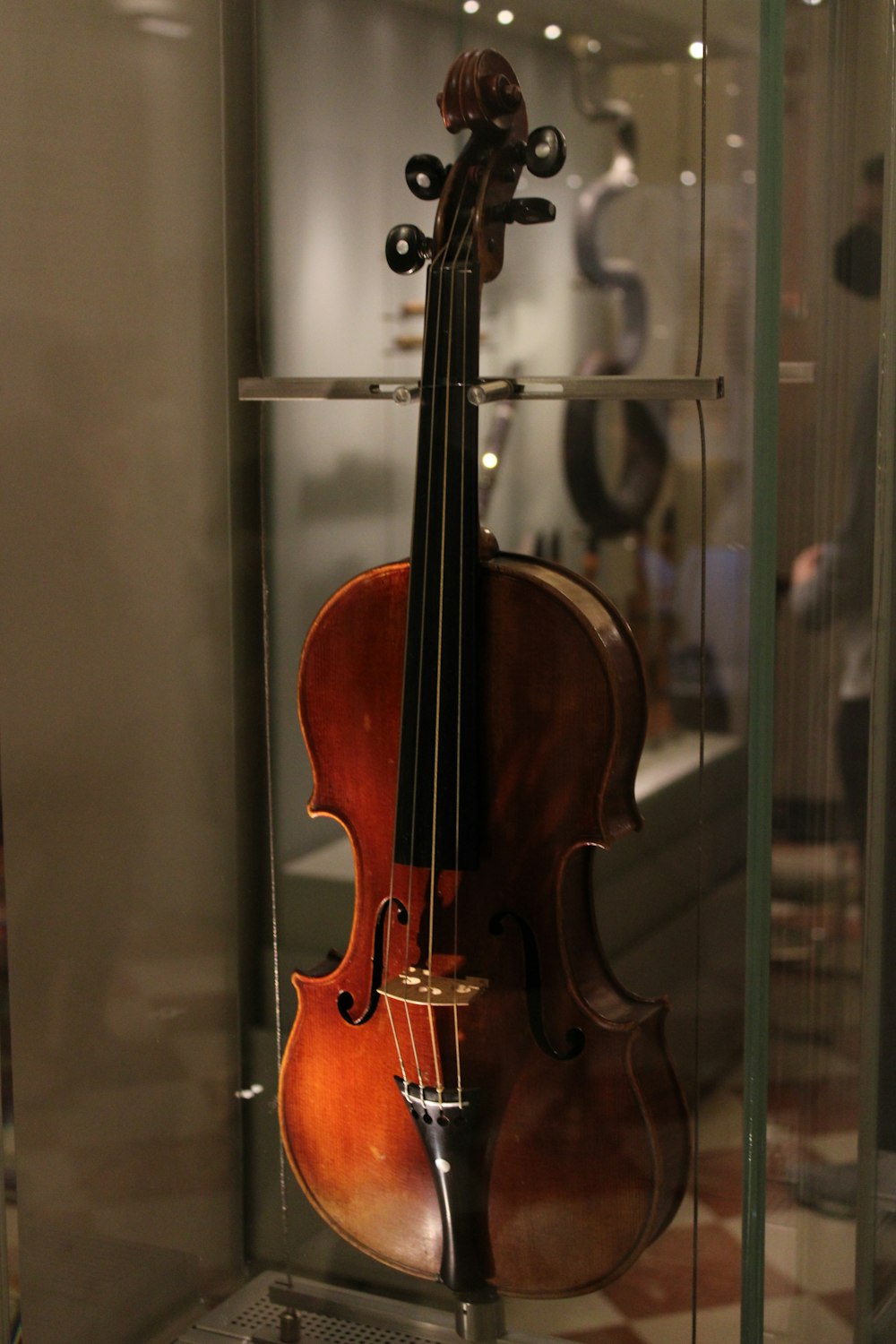 a violin in a case