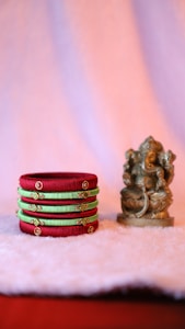 Gemstone Bangle Set