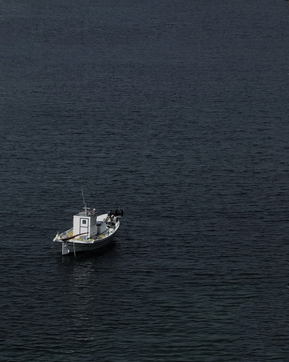 a boat in the water