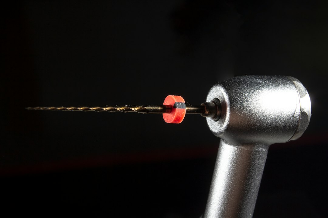 cordless drill closeup