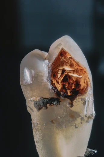 a close-up of a cigarette