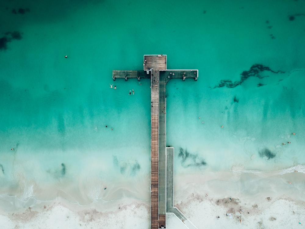 a cross on a wall