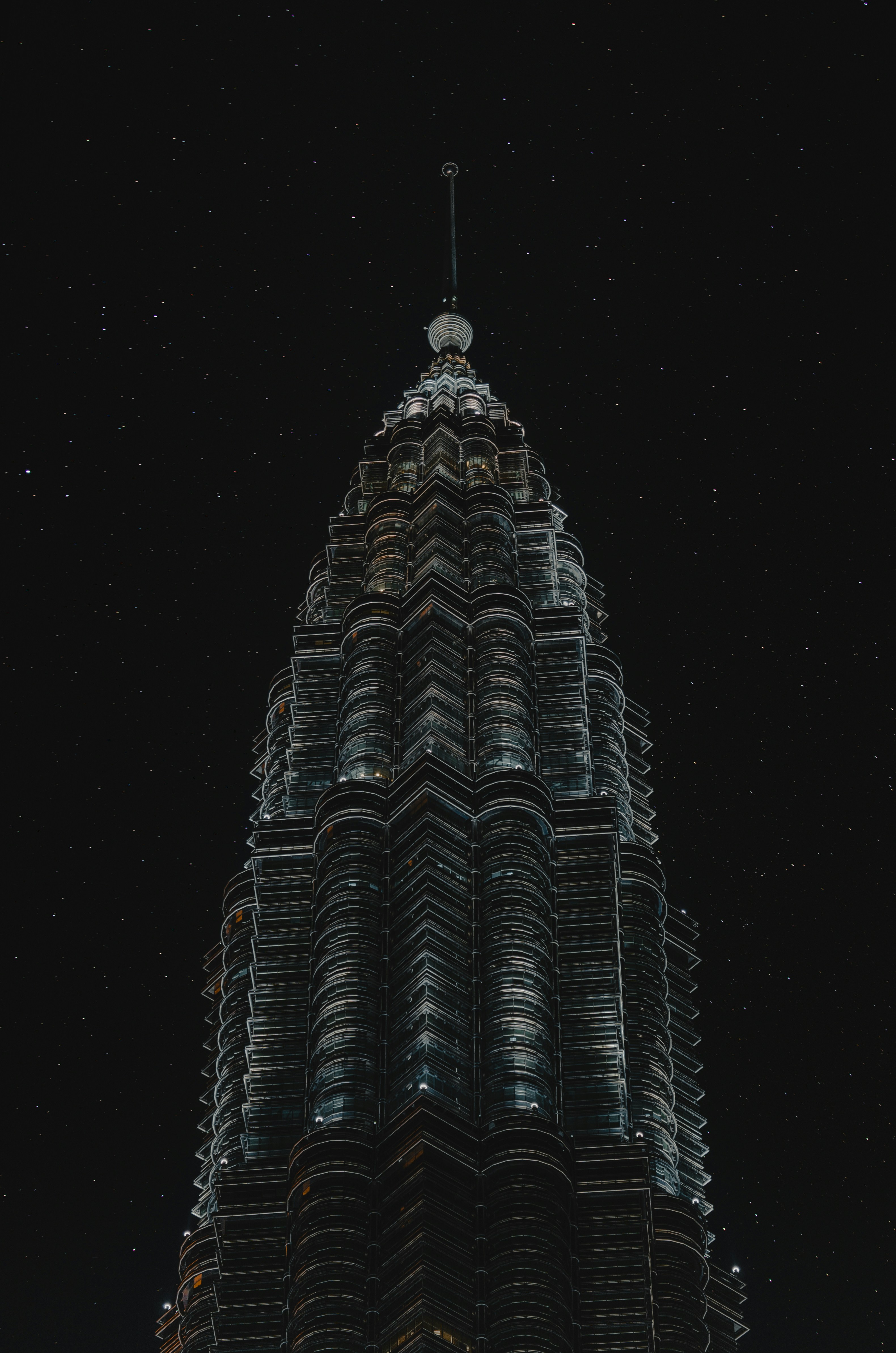 a tall building with a pointy top