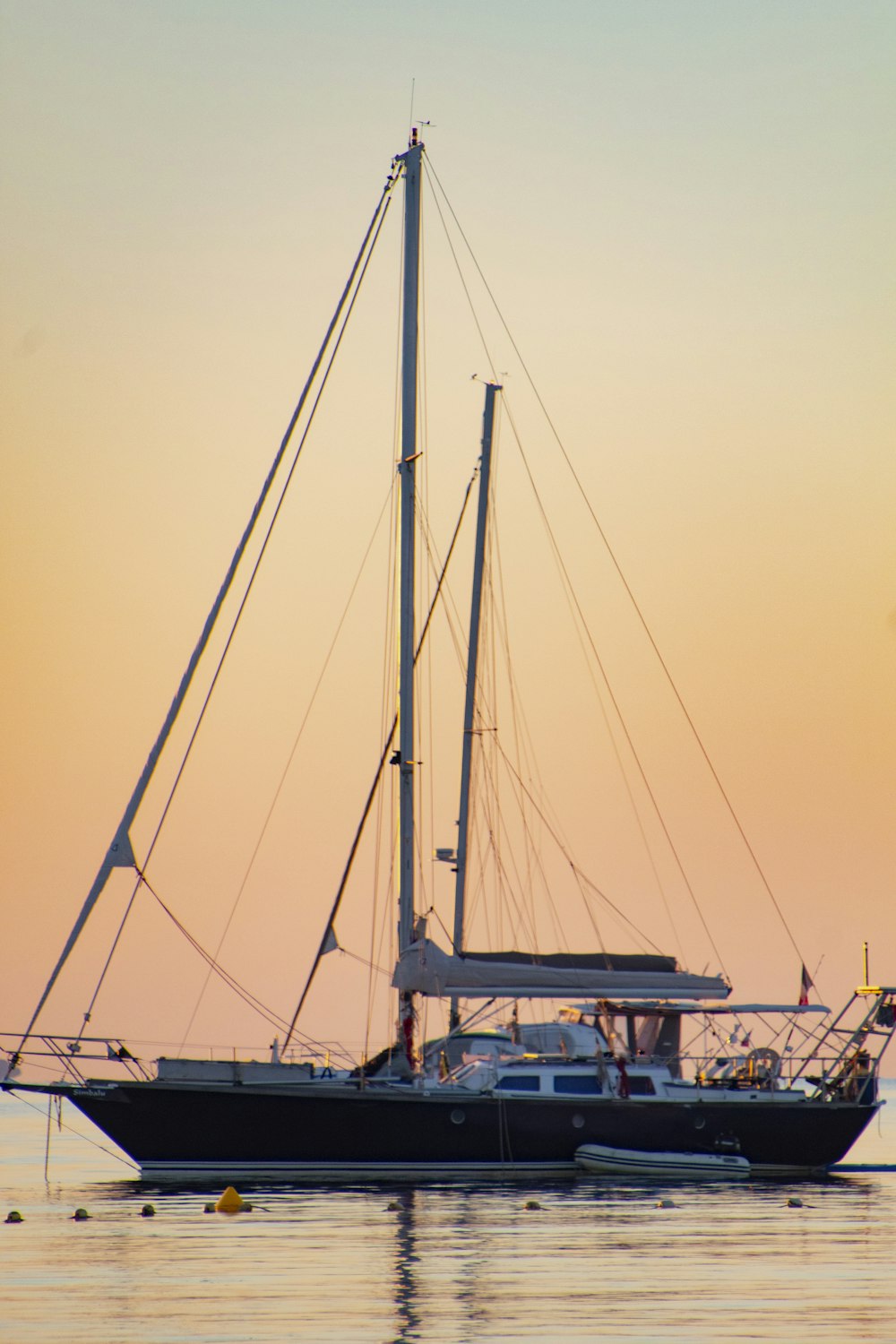 a boat in the water